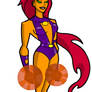 Starfire via Hero Machine