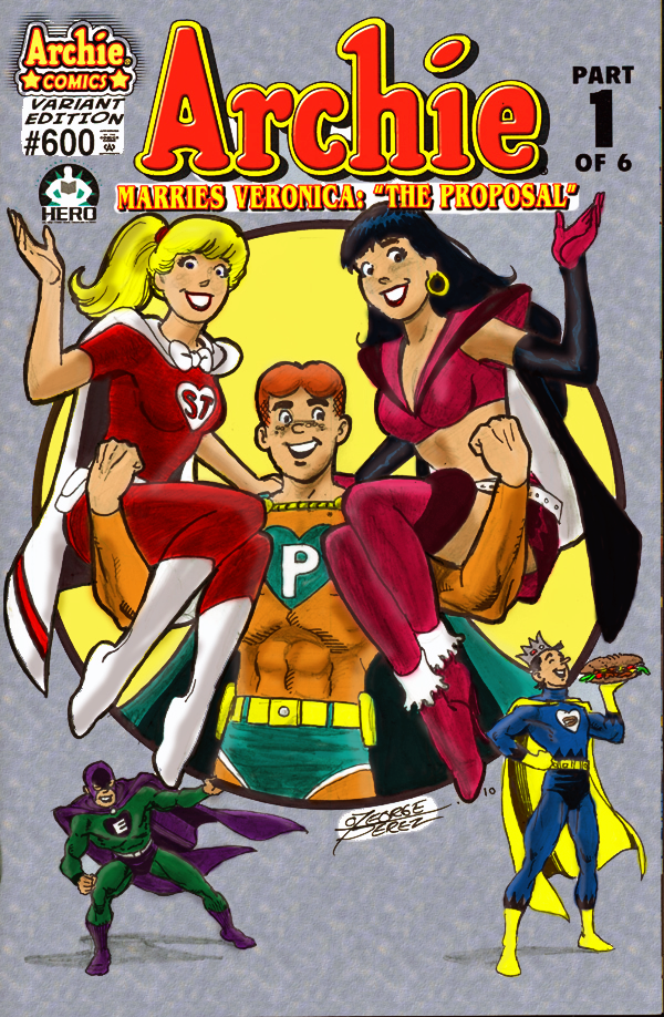 Archie cover by George Perez by Gwhitmore on DeviantArt