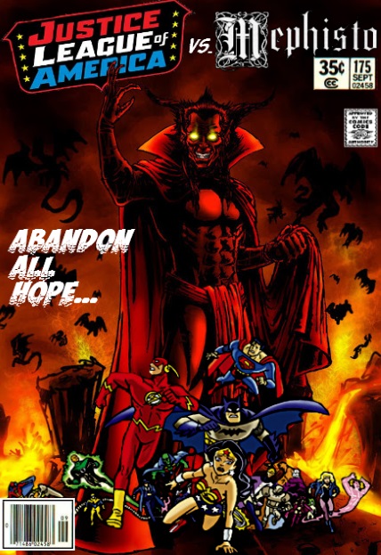 Justice League of America vs. Mephisto