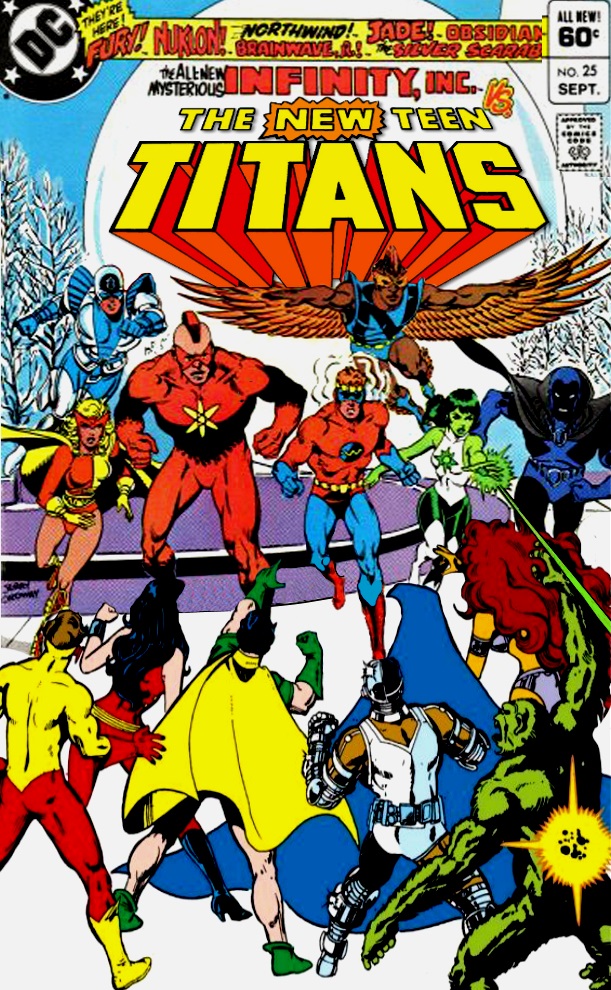 Infinity, Inc. Vs. The New Teen Titans! by Gwhitmore on DeviantArt