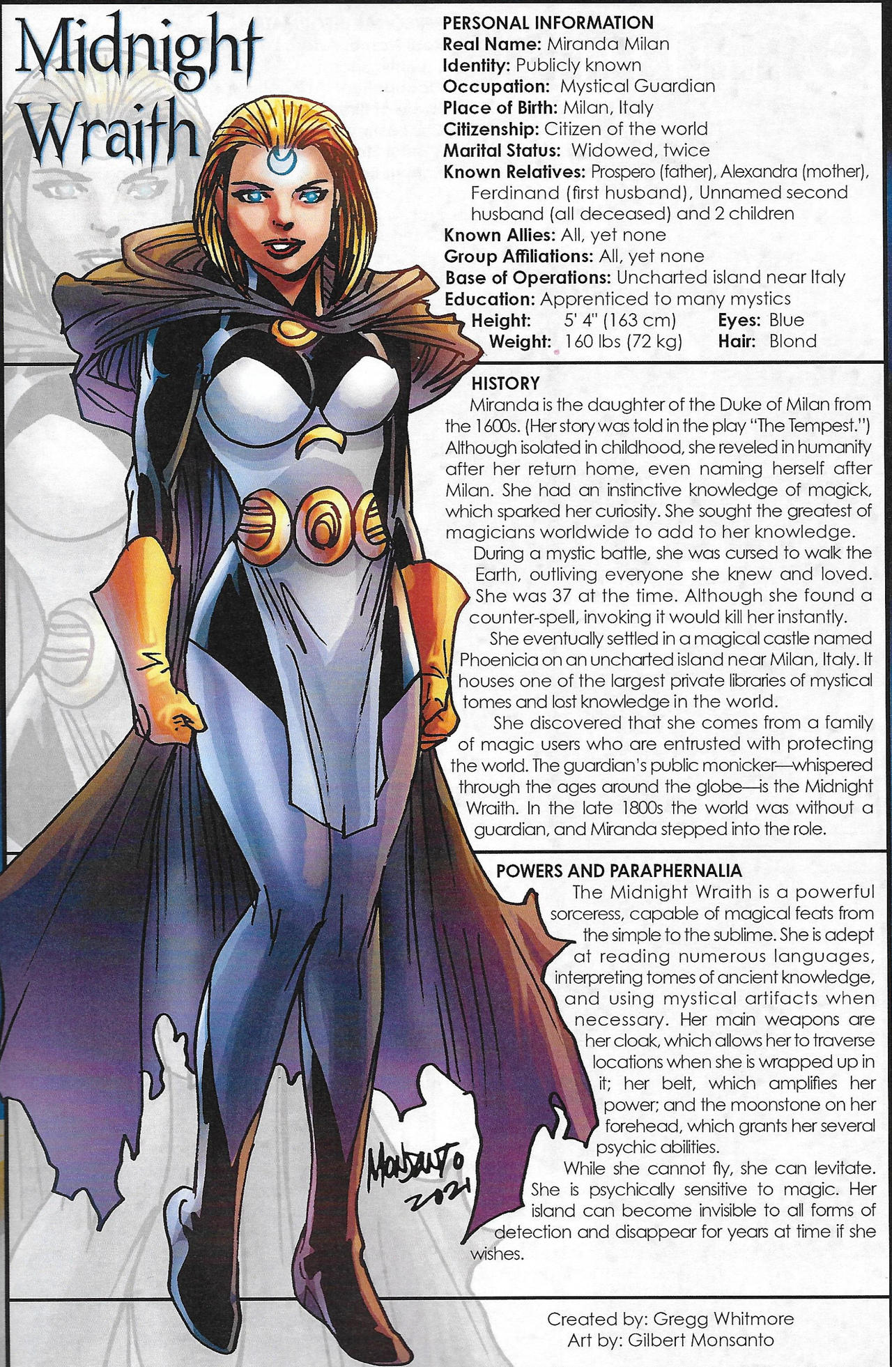 Wraith Profile Midnight Wraith Profile by Gwhitmore on DeviantArt