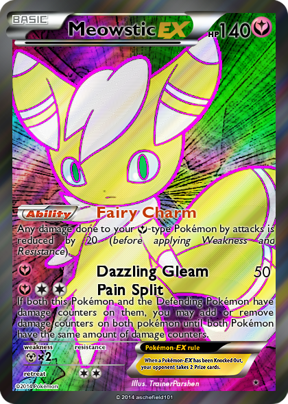 pokemon meowstic card Meowstic