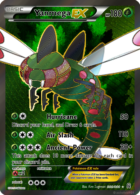 Yanmega EX FA by Sode-san on DeviantArt