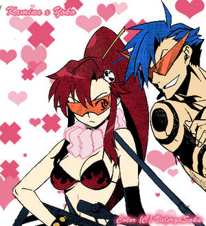 Kamina and Yoko :3