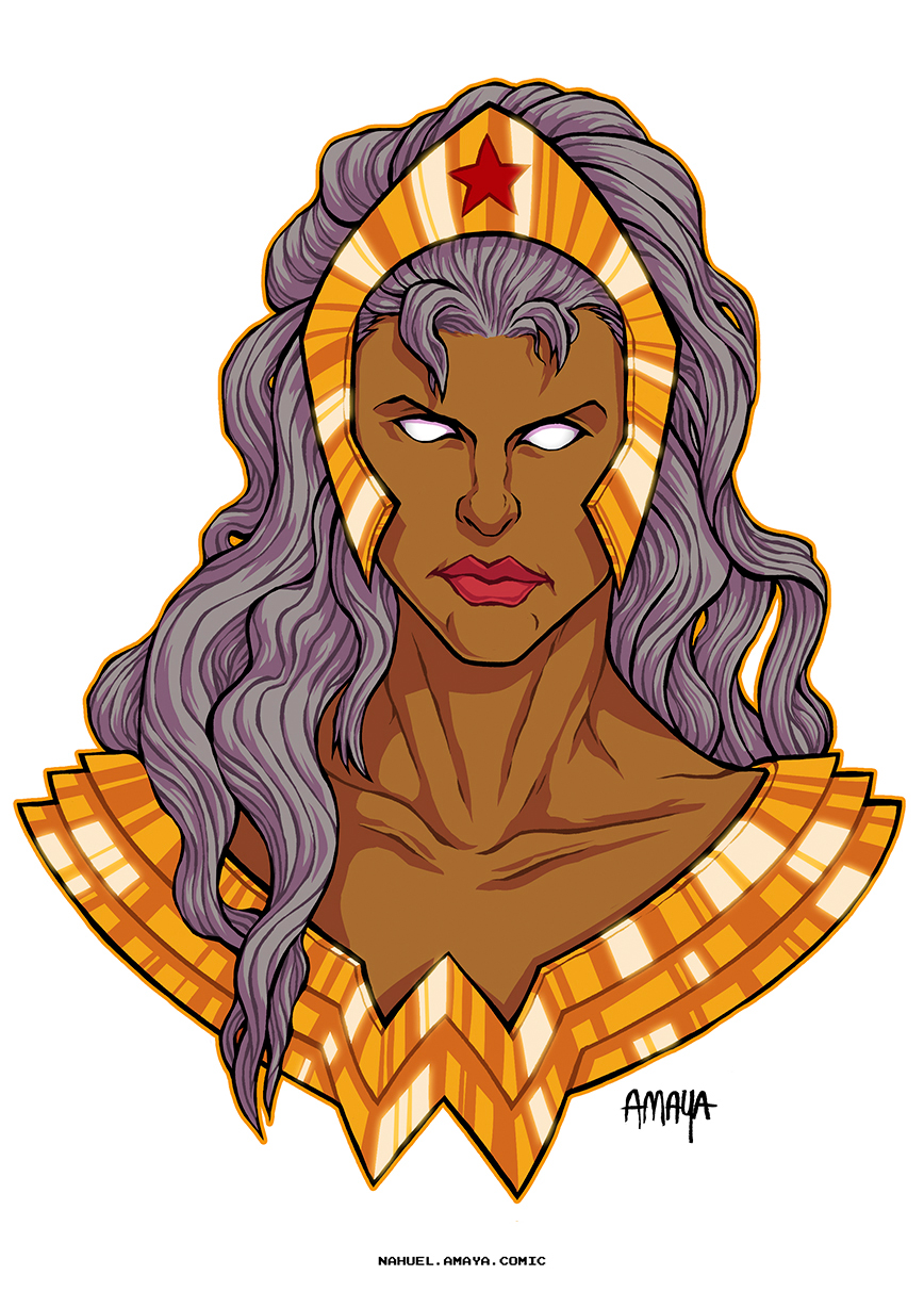 COMMISSION: AMAZON // WONDER WOMAN + STORM // by nahuel-amaya on DeviantArt