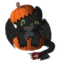 It's a Toothless Halloween