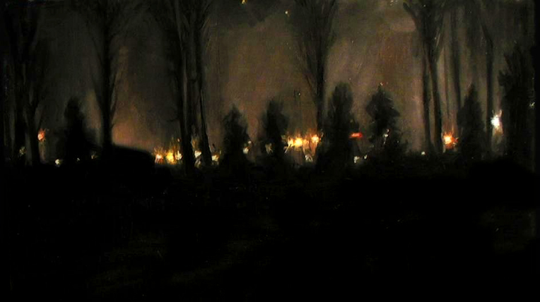 cottonwoods at night by seamonkeycircus