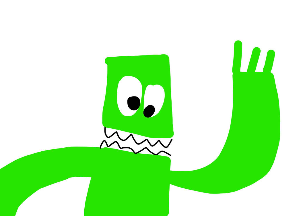 Green (rainbow Friends) by Andrewfunart on DeviantArt