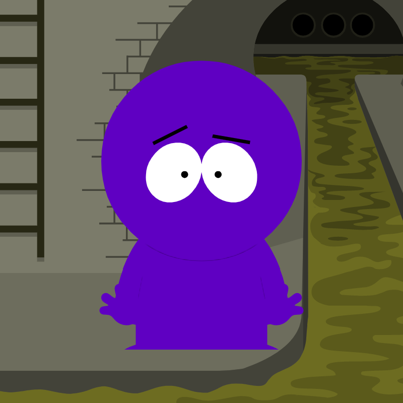 Purple In South Park by Andrewfunart on DeviantArt