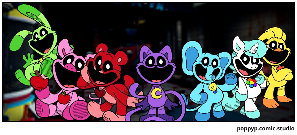 Smiling Critters Renders The smiling critters by Andrewfunart on DeviantArt