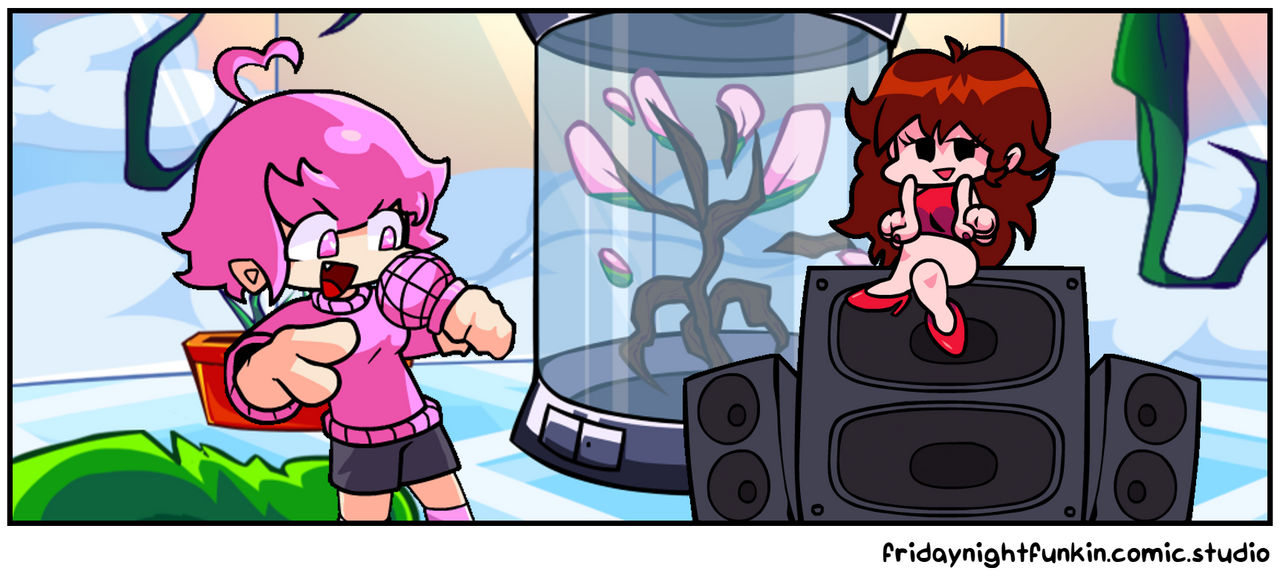 The Origin of Pinku (FNF Logic) by Andrewfunart on DeviantArt