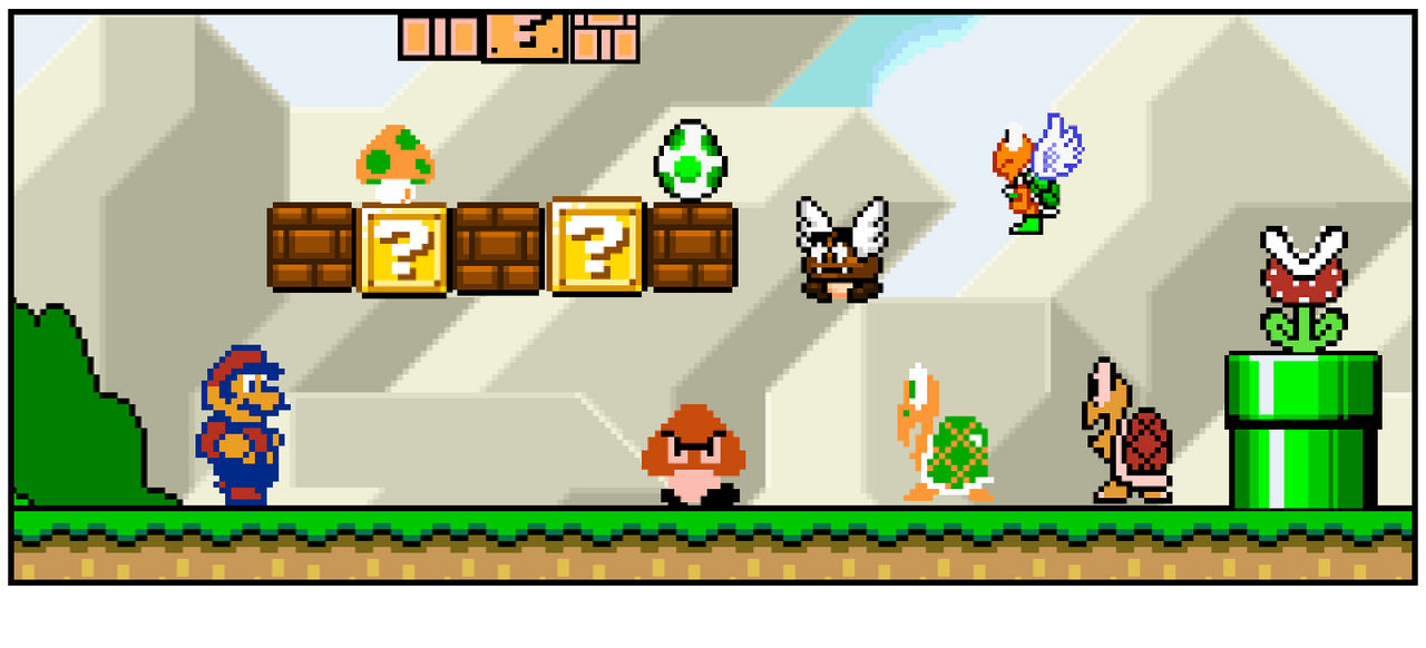 Not Mario Normal Just A Normal Mario Game by Andrewfunart on DeviantArt