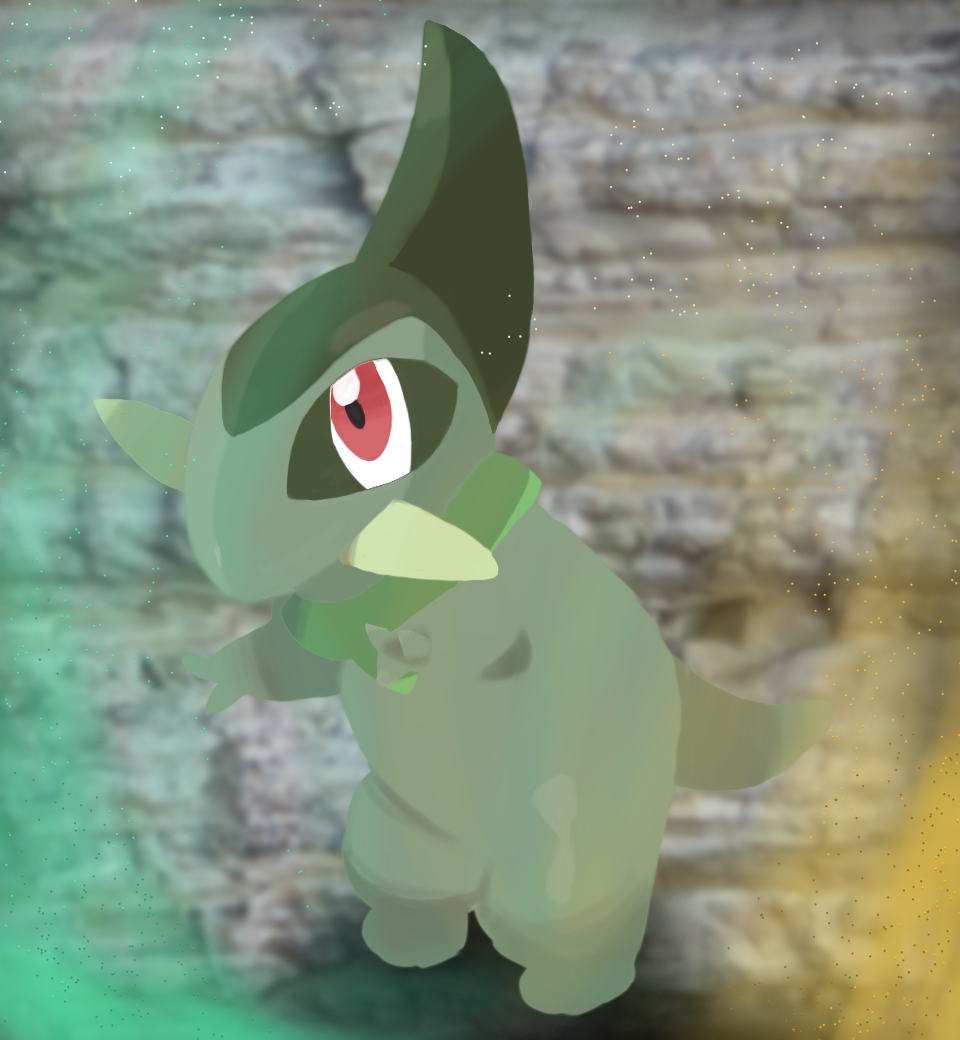 Axew Flower Axew by KeneXXa on DeviantArt
