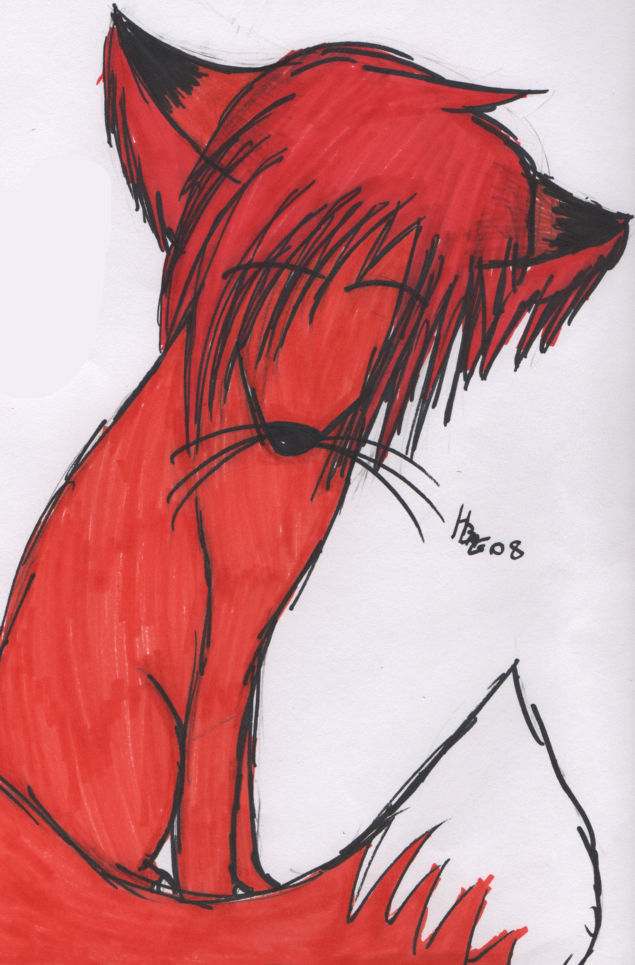 Foxing Emo Emo Fox by kyuubi-kupkake on DeviantArt