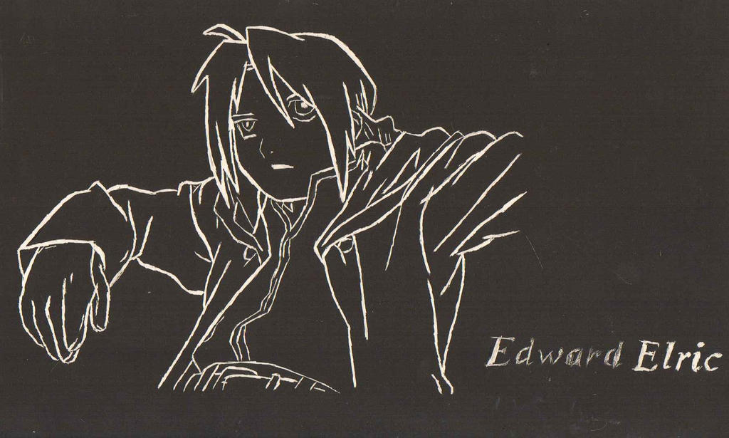 Edward Elric Scratch Out