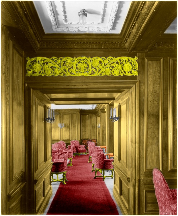 Lusitania's Smoking Room