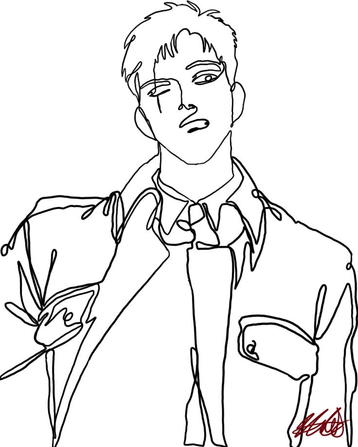Guy Jacket LINE ART ONLY VERSION By SquallDizznee On DeviantArt guy-jacket-line-art-only-version-by-squalldizznee-on-deviantart