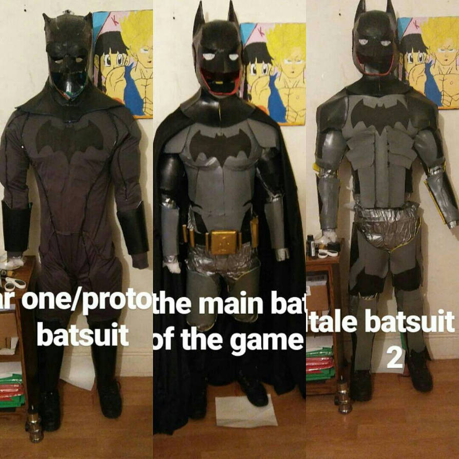 Batman Telltale Batsuits Completed by Kvprops on DeviantArt