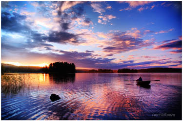 Lonesome rower..