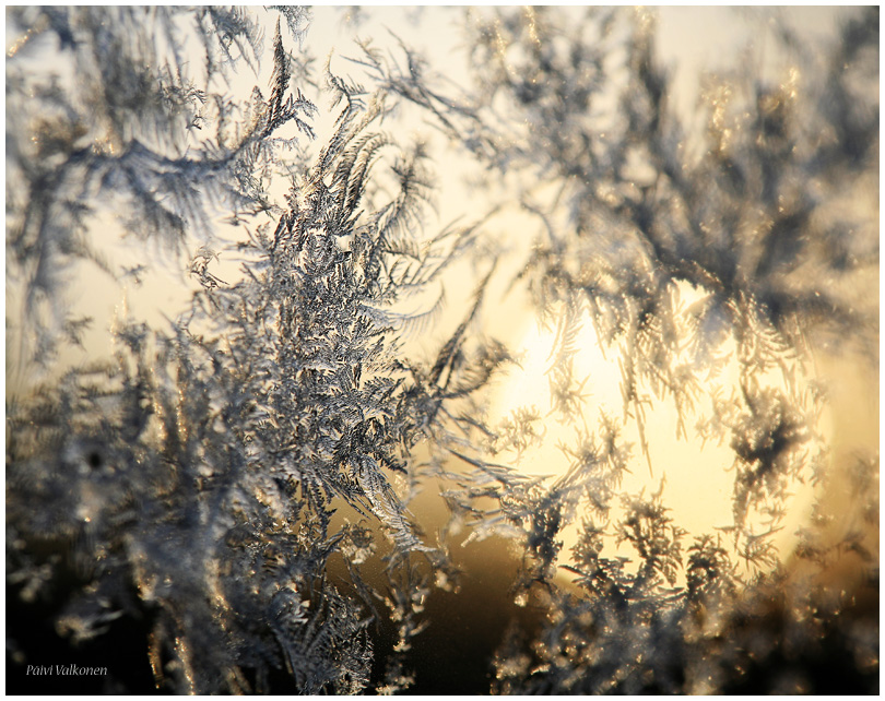 Sun with crystals