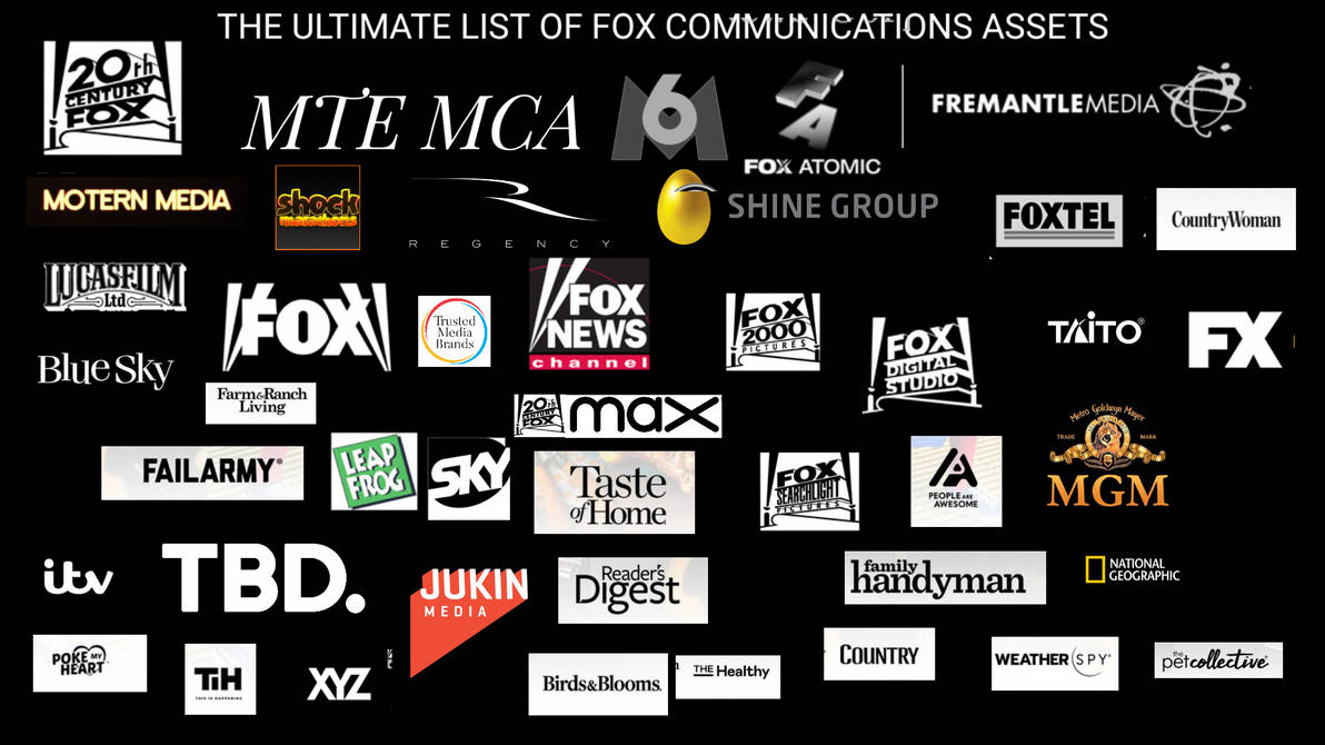 The Ultimate List of all Fox Communications Assets by eggman000 on ...