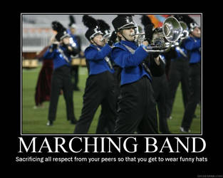 Marching band poster by Darth-Snickers
