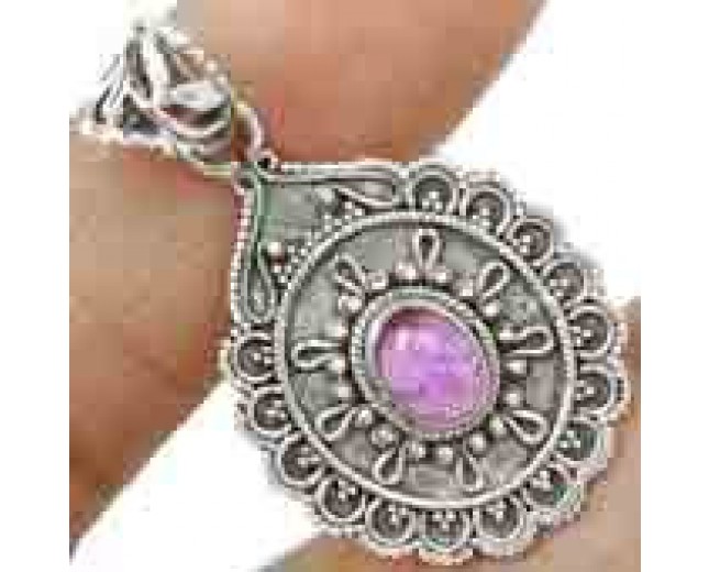 Amazing Handcrafted 925 Sterling Silver Amethyst P