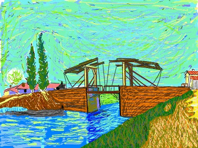 Van Gogh Langlois Bridge at Arles