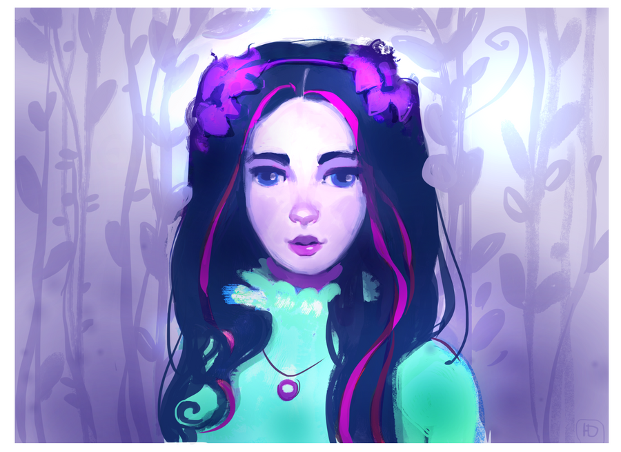 Violette by Helenartist on DeviantArt