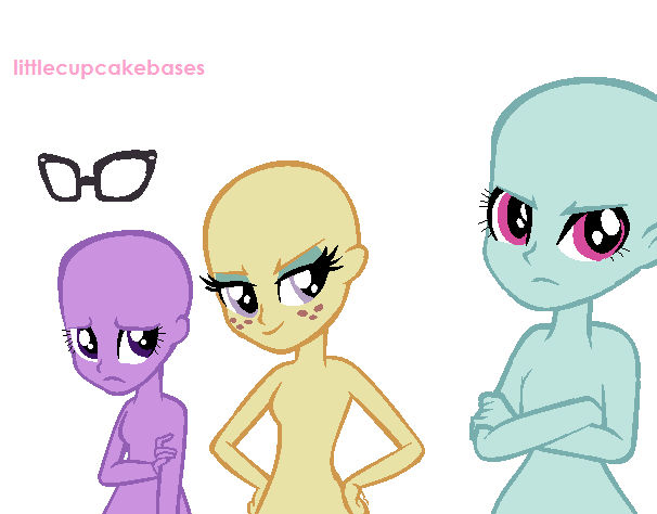 MLP EG base 2 by littlecupcakebases on DeviantArt