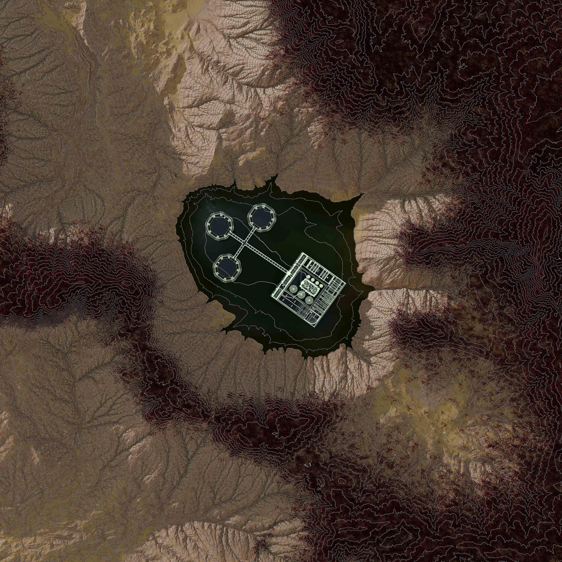 Boot Area Map Scout base area map with overlayed contours by Elisvara on DeviantArt
