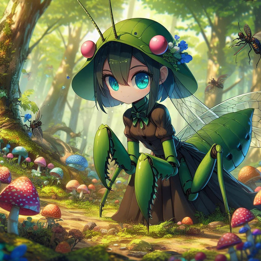 Insect Deviantart An Insect In Love by LukasMizu on DeviantArt
