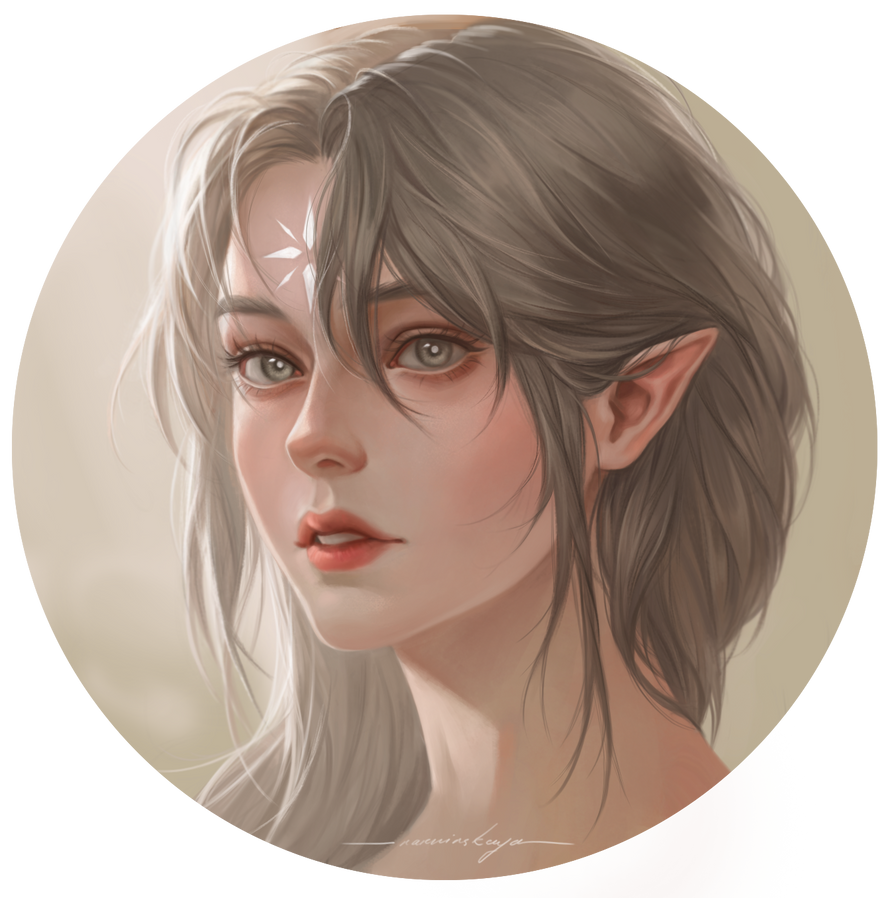 OC portrait by Narninskaya on DeviantArt