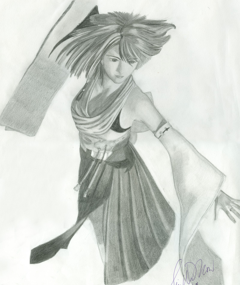 Summoner Yuna- Final Fantasy X By Honest2481 On Deviantart