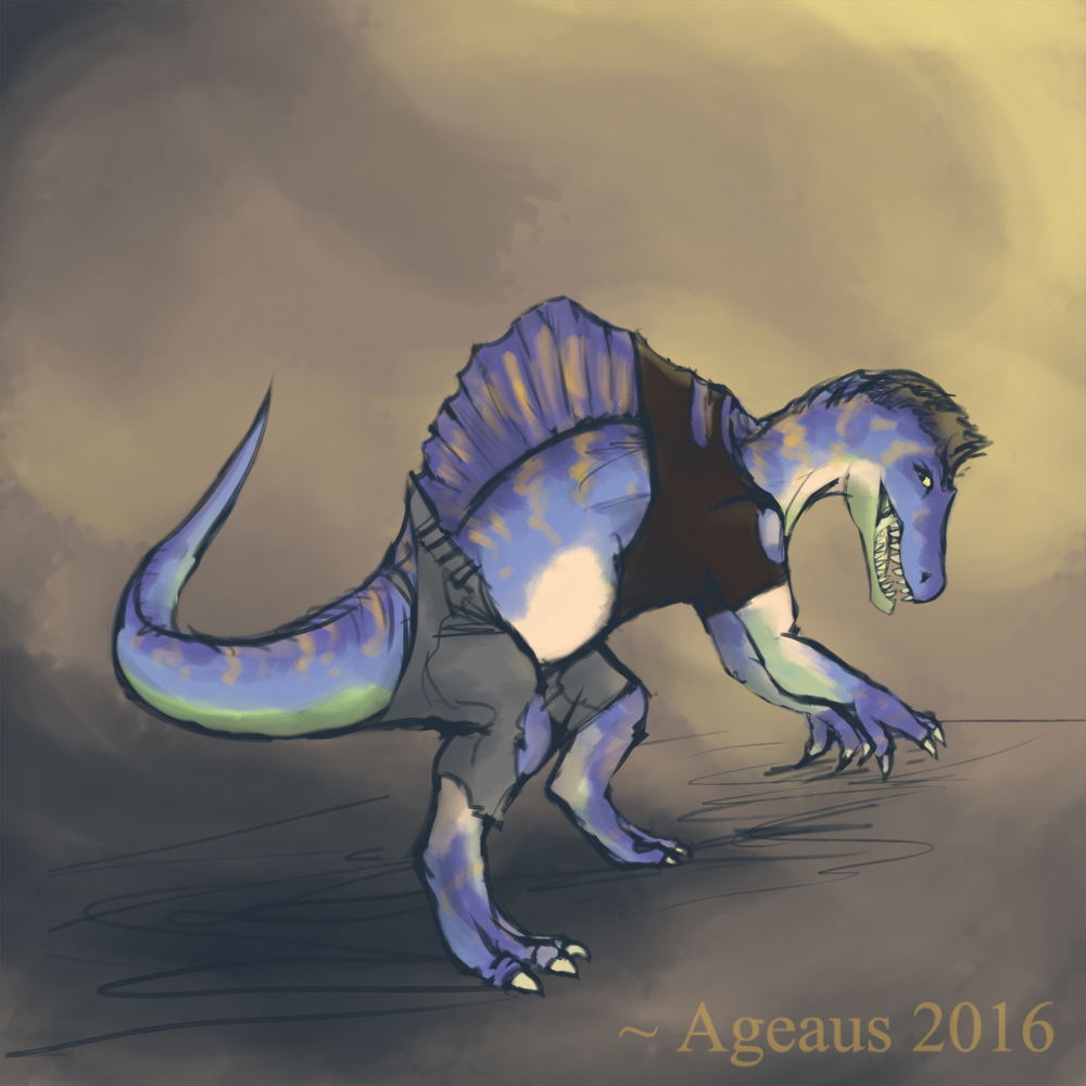 Patreonsketch: Kaneosaurus