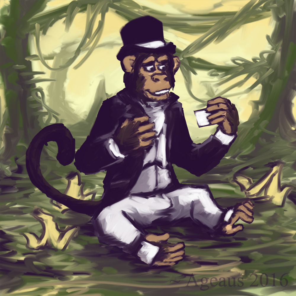 Deviantart Monkey Suited