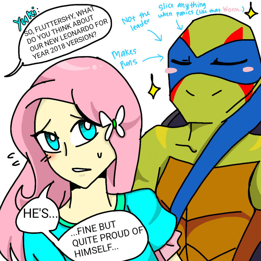 TMNT And MLP EG : Leonardo 2018 by Yuki2Yasuko on DeviantArt