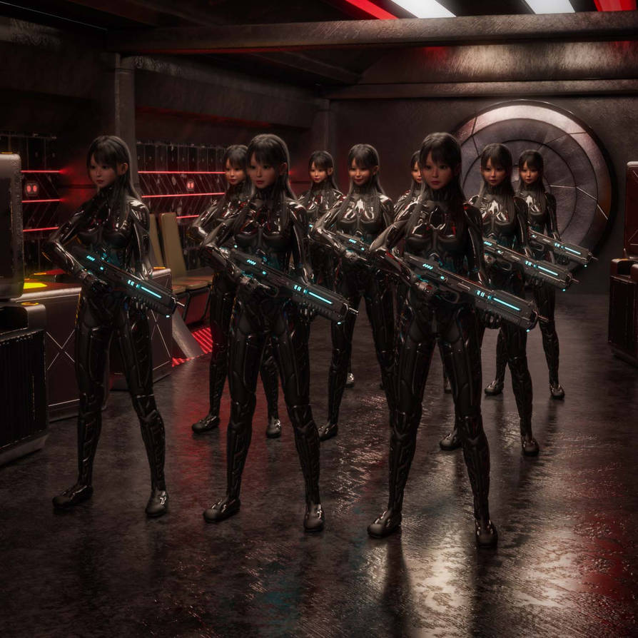 Army Of Androids by xanathon on DeviantArt