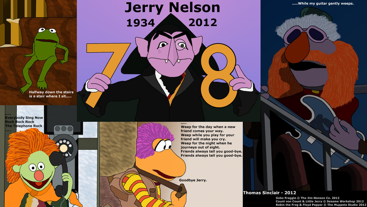 My Jerry Nelson Tribute Collage
