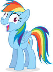 But I Didn't Listen - Rainbow Dash by TomFraggle