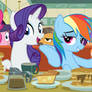 Eating At The Diner With The Mane 6