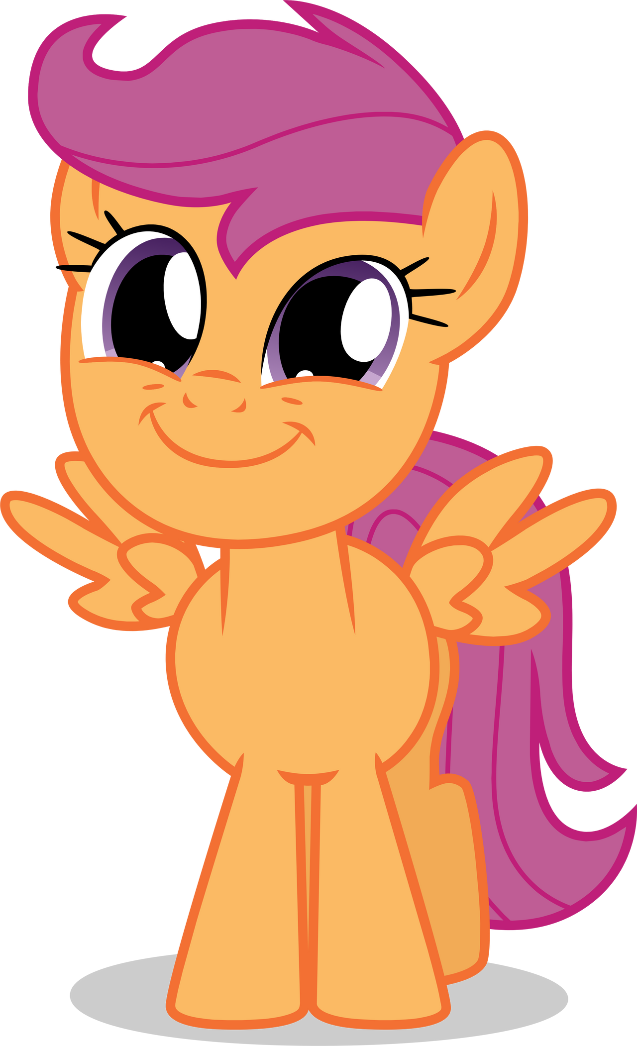 Scootaloo Is All Smiles