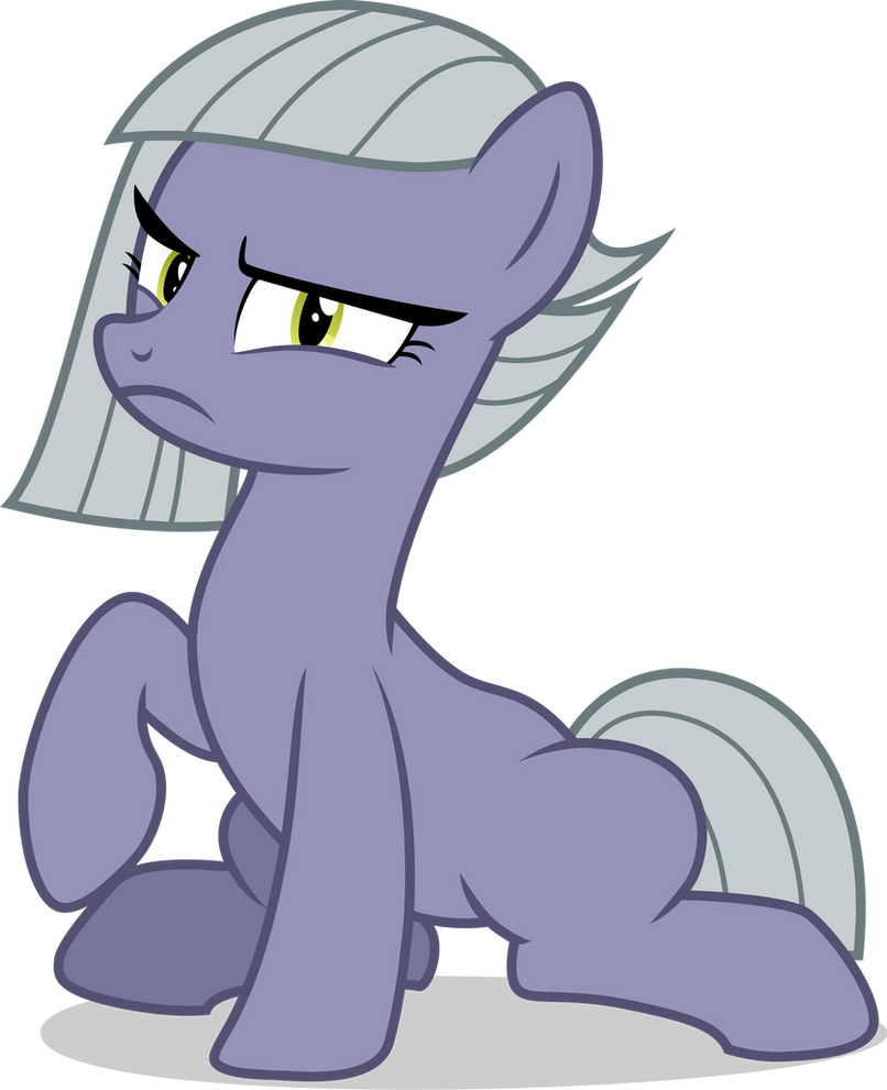 Limestone Pie Grumpy And Concerned by TomFraggle on DeviantArt