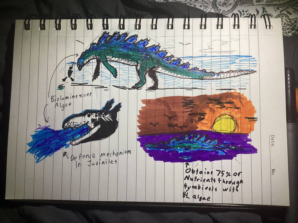 My own interpretation on Godzilla by TheAntiAzdarcho on DeviantArt