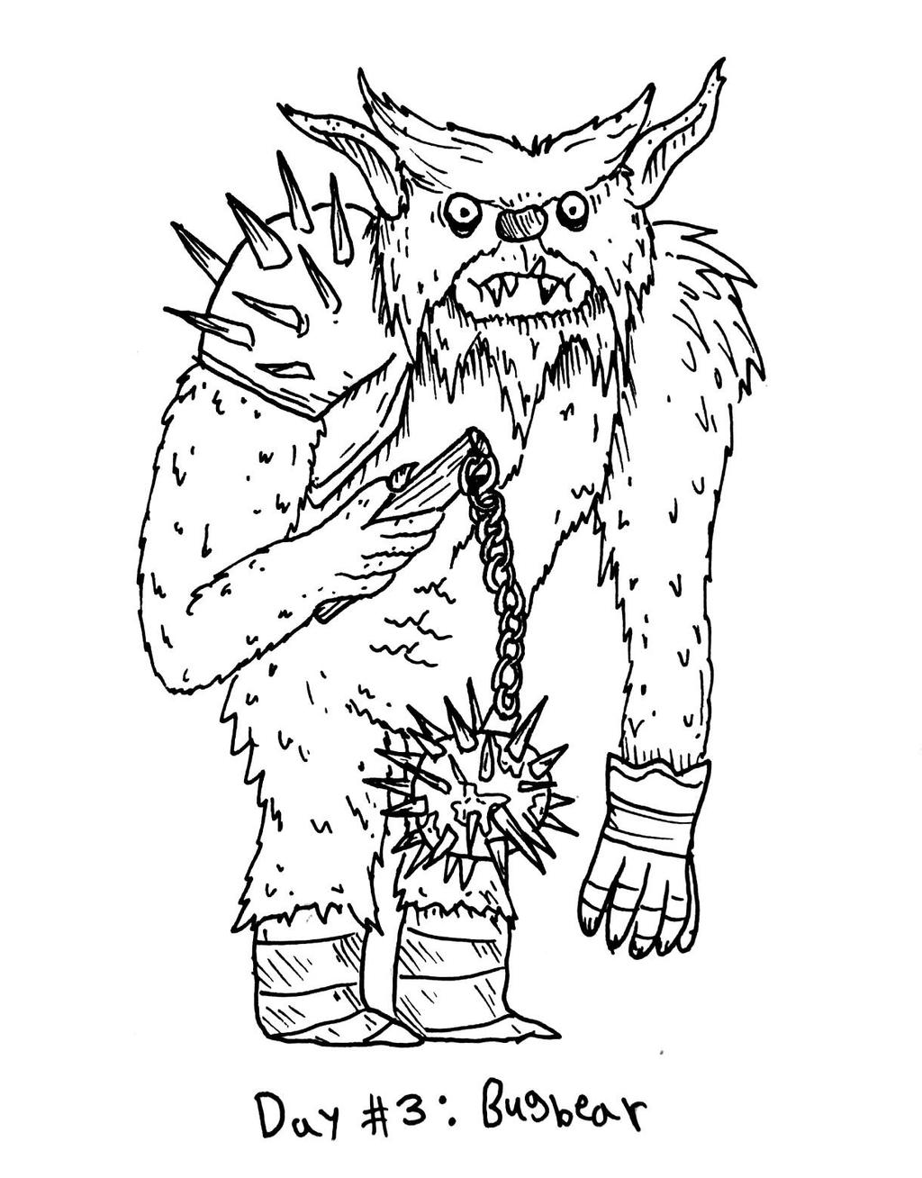 Day #3: Bugbear by cappworks on DeviantArt