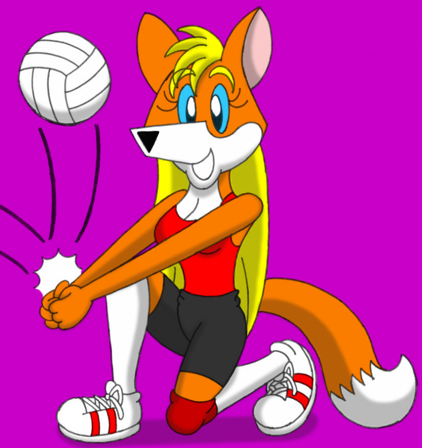 Volleyball Goldie