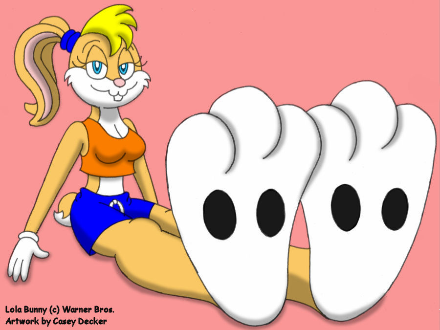 Lola Bunny Foot Tease