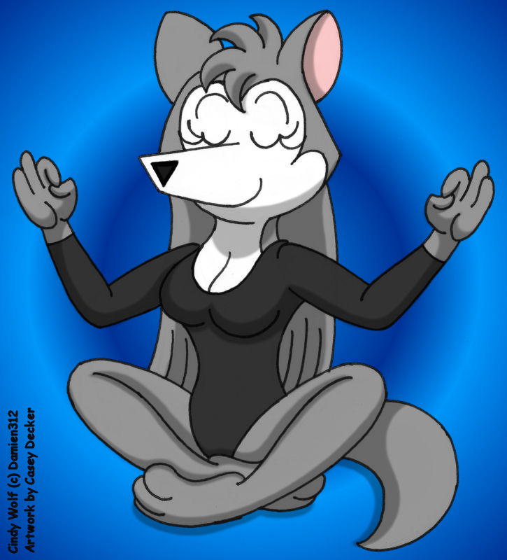 Cindy Wolf Meditating