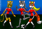 Cindy's Soccer Game With Rita And Goldie by CoolCSD1986