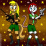 Maryl and Eva - Commando Gals